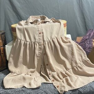 Stella Tweed Beige/Tan Top